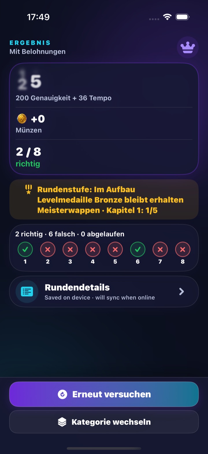 Fair weiterkommen — Deutsch iPhone